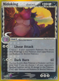 Nidoking δ Delta Species  (DF 6)