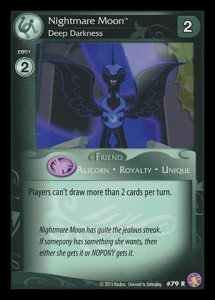 Nightmare Moon *Deep Darkness* (V.1 - Rare)