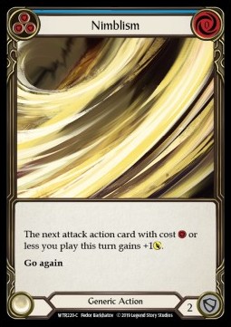 Nimblism (Blue) (Rainbow Foil)