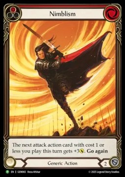 Nimblism (Red) (Extended Art Rainbow Foil)