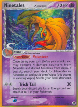 Ninetales δ Delta Species  (DF 8)