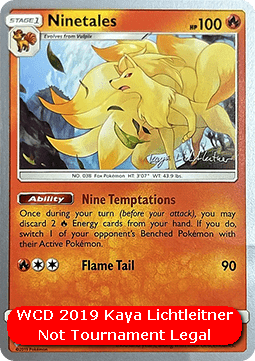 Ninetales  (WCD19 TEU 16)