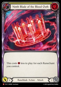 Ninth Blade of the Blood Oath (Regular)