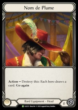 Nom de Plume (Rainbow Foil)