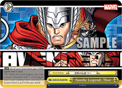 Nordic Legend, Thor (V.2 - Triple Rare)
