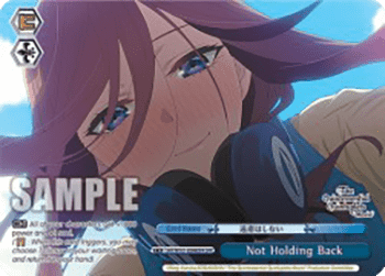 Not Holding Back (V.2 - Overframe Rare)