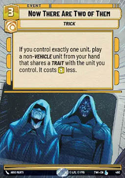 Now There Are Two of Them