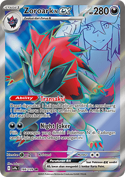 N's Zoroark ex  (SV9s 166)