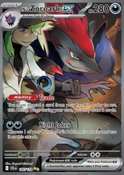 N's Zoroark ex  (JTG 185)
