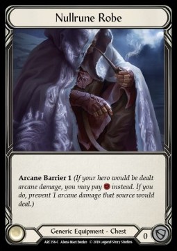 Nullrune Robe (Cold Foil)