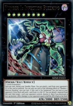 Number 1: Infection Buzzking (V.1 - Ultra Rare)