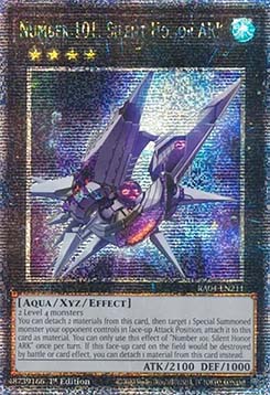 Number 101: Silent Honor ARK (V.2 - Quarter Century Secret Rare)