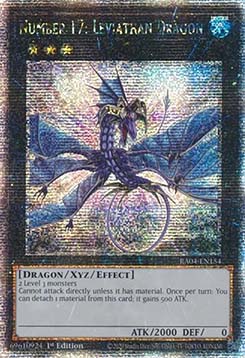 Number 17: Leviathan Dragon (V.2 - Quarter Century Secret Rare)