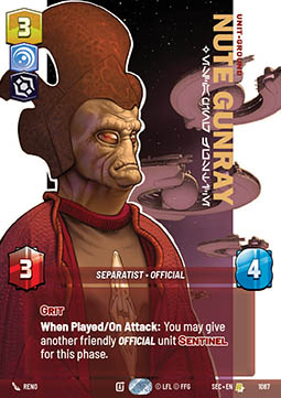 Nute Gunray, Escaping Justice (V.4)