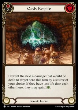 Oasis Respite (Red) (Regular)