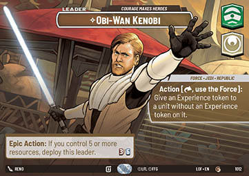 Obi-Wan Kenobi, Courage Makes Heroes (V.2)