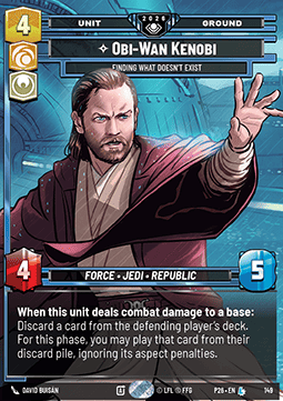 Obi-Wan Kenobi, Finding What Doesn't Exist (V.1)
