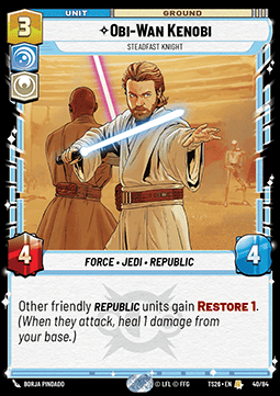 Obi-Wan Kenobi, Steadfast Knight