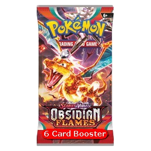 Obsidian Flames Booster (6 Cards)