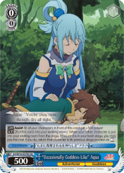 "Occasionally Goddess-Like" Aqua (V.2 - Super Rare)