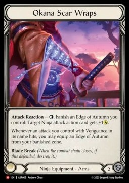 Okana Scar Wraps (Rainbow Foil)