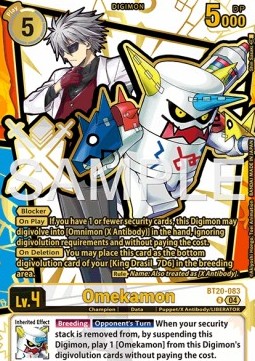 Omekamon (BT20-083)