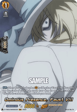 Ominous Presence, Faust VIII [D Format] (V.2 - Feature Rare)