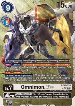 Omnimon Ace (BT17-078) (V.2)