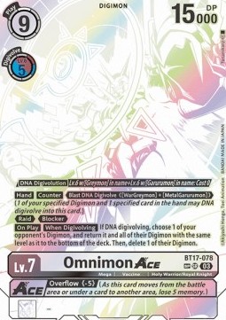 Omnimon Ace (BT17-078) (V.3)