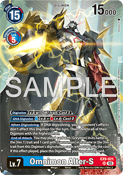Omnimon Alter-S (EX9-021)