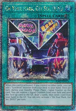 On Your Mark, Get Set, DUEL! (V.2 - Quarter Century Secret Rare)