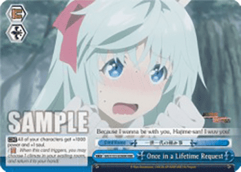 Once in a Lifetime Request (V.2 - Triple Rare)