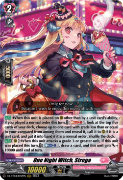 One Night Witch, Strega [D-Format] (V.1 - Triple Rare)