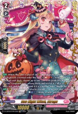 One Night Witch, Strega [D-Format] (V.2 - Double Frame Rare)