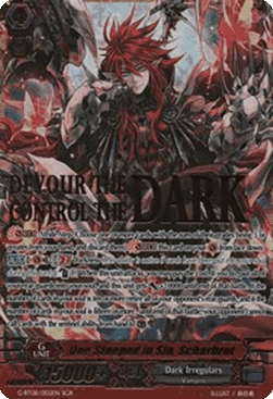 One Steeped in Sin, Scharhrot [G Format] (V.2 - Super Generation Rare)