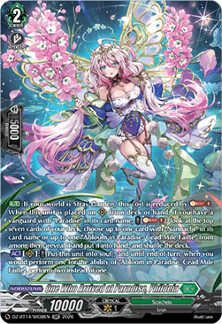 One Who Arrived at Paradise, Phildeia [D-Format] (V.3 - Silver Rare)