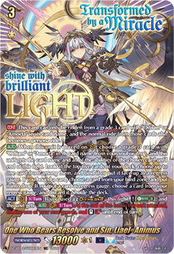 One Who Bears Resolve and Sin, Liael=Animus [D-Format] (V.3 - Secret Rare)