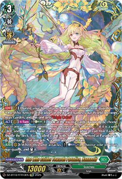 One Who Guides Towards Paradise, Nannaclir [D-Format] (V.3 - Double Frame Rare)