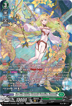 One Who Guides Towards Paradise, Nannaclir [D-Format] (V.5 - Silver Rare)