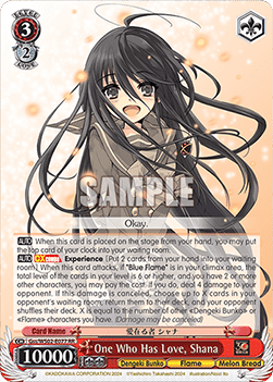 One Who Has Love, Shana (V.1 - Double Rare)