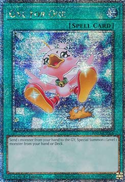 One for One (V.10 - Quarter Century Secret Rare)