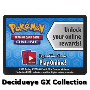 Online Code Card (Decidueye GX Premium Collection) (PKM)