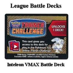 Online Code Card (Inteleon VMAX League Battle Deck) (PKM)