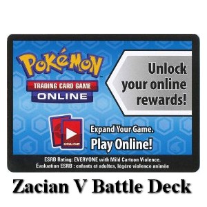 Online Code Card (League Battle Decks: Zacian V) (PKM)