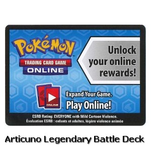 Online Code Card (Legendary Battle Deck: Articuno) (PKM)