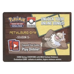 Online Code Card (Pokémon League: Petalburg Gym Season) (PKM)