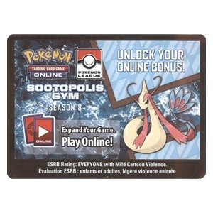 Online Code Card (Pokémon League: Sootopolis Gym Season) (PKM)