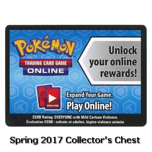 Online Code Card (Spring 2017 Collector's Chest) (PKM)
