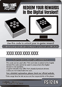Online Code Card (Starter Deck) (FS12)