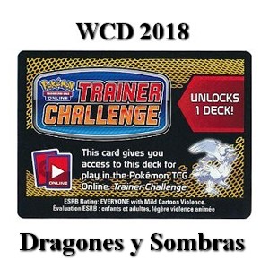 Online Code Card (WCD 2018: Dragones y Sombras) (WCD18)